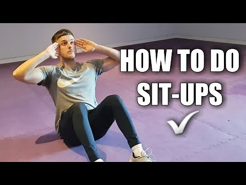 How to do Sit Ups | Proper Form!