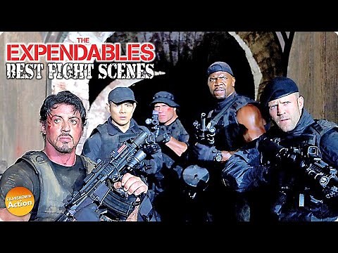 THE EXPENDABLES (2010) Best Fight Scenes | Sylvester Stallone, Jason Statham, Jet Li
