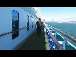 Ruby princess cruise 🚢 ship 🛳️ in pacific ocean with gorgeous views 3