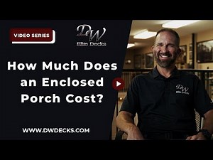 How Much Does an Enclosed Porch Cost?