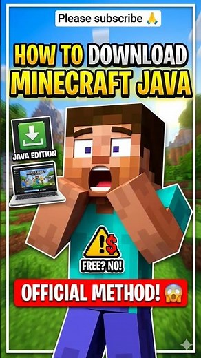 How To Download Minecraft Java free #shorts