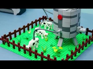LEGO Cooking | Making a Cake with Bricks