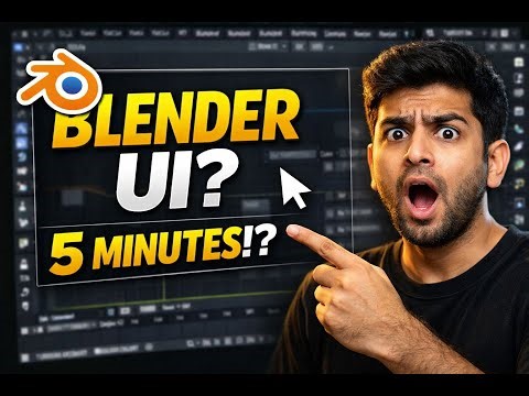 Blender UI Tutorial for Absolute Beginners | Start 3D Today
