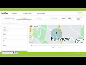 How to set up a geofence in a mobile marketing campaign.
