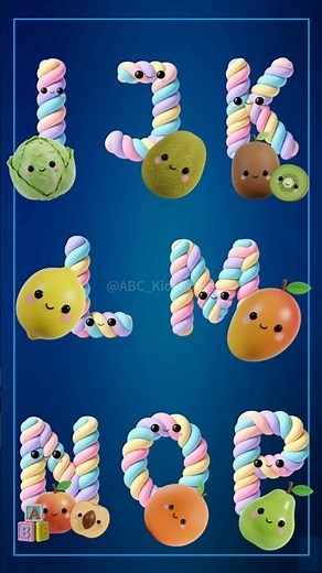 ABC Fruit Phonics Song! (I-P) 🥭🥝 Learn Letter Sounds FAST! 🚀 Kids Short | @ABC_KidsSongs