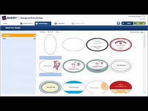 Avery Design & Print Online Getting Started