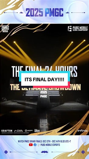 Final Day of PUBG Mobile Esports Showdown