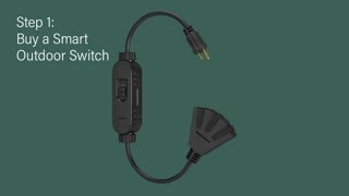 20 reactions | #DIY Outdoor Smart Lighting Installation: Step 1: Buy a Smart Outdoor Switch Step 2: Plug into power & connect outdoor lights or fixtures Step 3: Download app & add to your home network Step 4: Use your app to control your new outdoor switch! | Legrand | Facebook