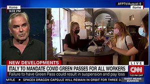 536K views · 9.5K reactions | Starting October 15, Italy will require a Covid 'green pass' for all private and public workers. They will have to show proof of vaccination, a negative test result, or recent recovery from infection before they can go to work. The Italian government says 75% of the eligible population has already been fully vaccinated. CNN's Ben Wedeman reports. | CNN | Facebook