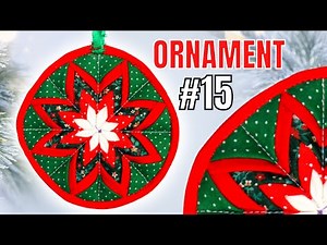 Patchwork Fabric Star Ornament Tutorial // DIY Christmas Ornaments