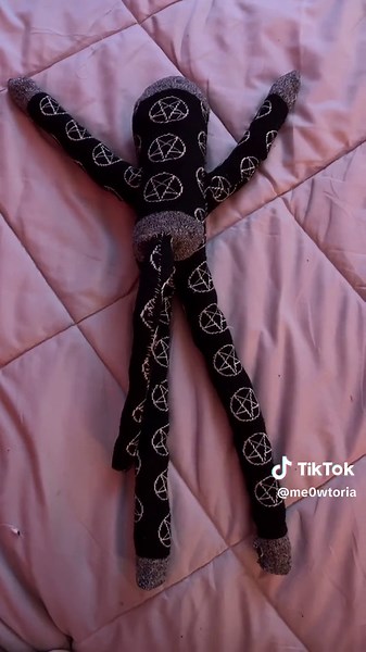 this took forever 😺 #sockmonkey #sewing #cat #socks #meow