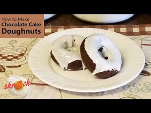 How to Make Chocolate Cake Doughnuts