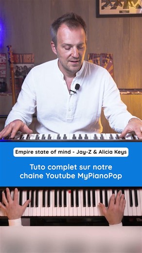 Tu reconnais ce morceau ? 🎹 EMPIRE STATE OF MIND au piano