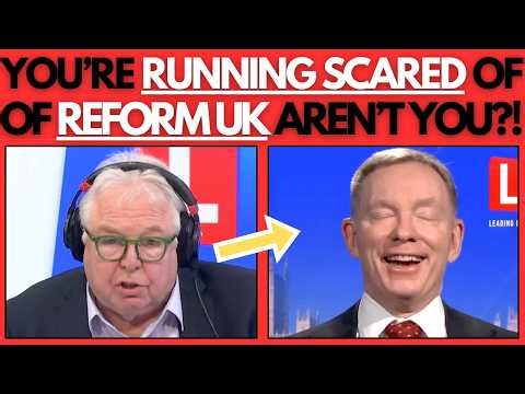 Nick Ferrari CORNERS Minister LAUGHING At CANCELLING Democracy!
