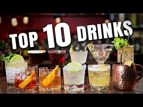 10 Cocktails Every Bartender Should Know 🍸 | Easy, Classic, Essential