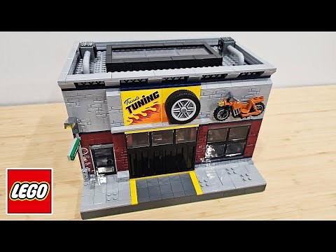 LEGO Tuning Workshop Modular Building Review & Placement