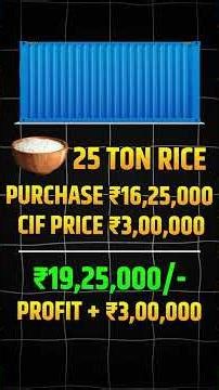 How to Export Rice From India, Commodity Product for Export.