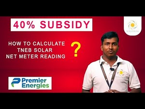 5 Kw solar panel Example | How to calculate TNEB solar NET meter reading | Net metering in Chennai