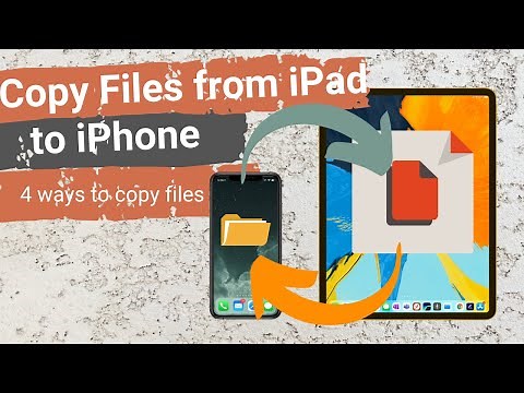 Copy files from iPhone to iPad | How to Move files between iOS devices | Connect USB Drive to iPhone