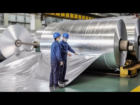 How Aluminum Foil Is Made | Inside the High-Speed Rolling Process