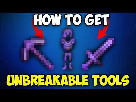 How to Get Unbreakable Tools and Armor in Minecraft 1.21 | Unbreakable Tools and Armor in minecraft