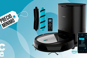 Conga 2290, el robot aspirador español con autovaciado que se limpia solo, también friega tu casa y hoy está a su precio mínimo en Amazon