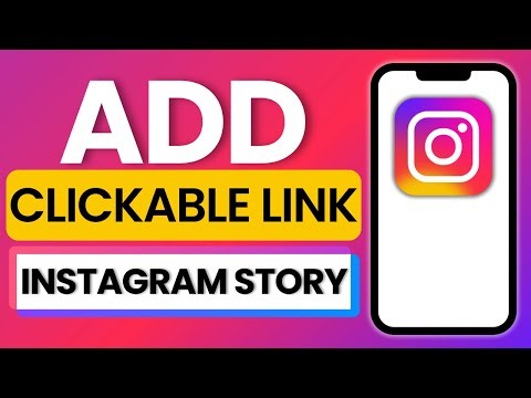 How To Add Clickable Link To Instagram Story 2025