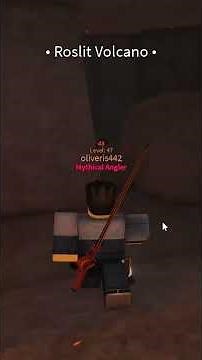 How to Fish in Roslit Volcano in Roblox Fisch