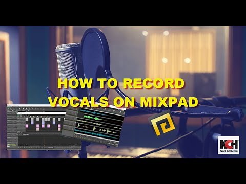 HOW TO RECORD VOCALS IN MIXPAD | Mixpad Tutorials
