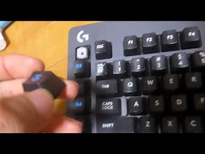 ロジクールG613はキーが外せるのか？