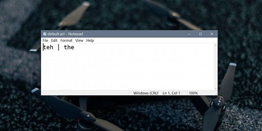 How to edit autocorrect and the dictionary on Windows 10
