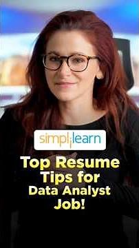 🔥Data Analyst Resume That Gets You Hired in 2026 #shorts #simplilearn