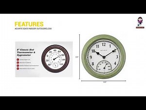 How to Set Up and Maintain Your AcuRite 02470 Indoor-Outdoor Clock Temperature