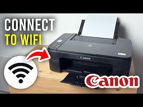 How To Connect Canon Printer TS3350 To WiFi - Full Guide