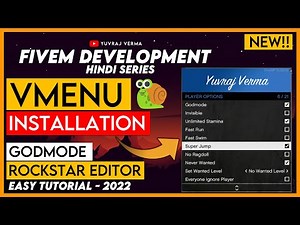 How To Install vMenu in FiveM Server - Hindi | vMenu Tutorial for FiveM | Latest Tutorial 2022