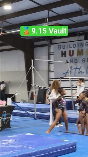 10-11-25 3rd Place 9.15 Vault Level 4 District 3 Championships - Texas Dynamix Gymnastics Royse City