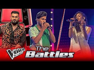 Imesh & Ishini | Sandanari (සඳනාරී) | The Battles | The Voice Sri Lanka
