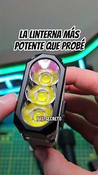 The most powerful flashlight I tested: Wuben X1