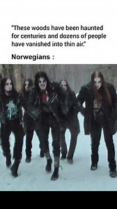 2.2M views · 42K reactions | Isn't nature beautiful? #blackmetal #metalmemes #blackmetalmusic #metal #metalhead #blackmetalband | The Circle Pit | Facebook