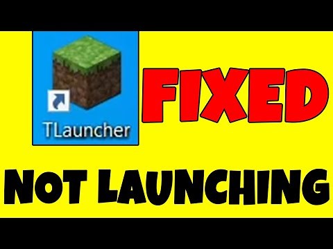 How to FIX TLauncher Not Launching | MINECRAFT