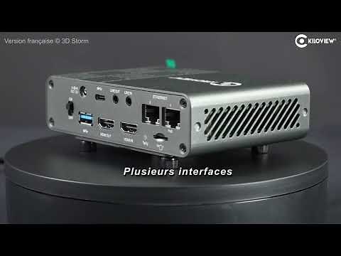 Kiloview N60 convertisseur bidirectionnel 4K HDMI vers NDI [Version Française]