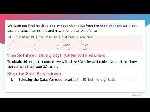 How to Properly Join Two Tables with Duplicate Foreign Keys in SQL