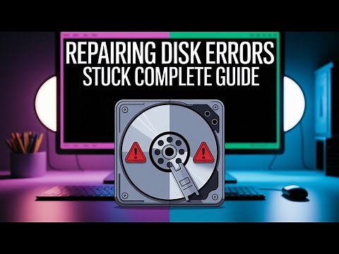 Fix Windows Stuck On Repairing Disk Errors, This Might Take An Hour To Complete [Solved]