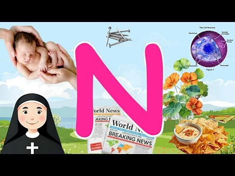 "Learn 40 Words That Start With 'N' -- Fun Vocabulary for Kids!"