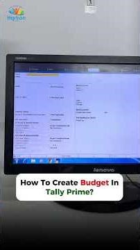 Budget in Tally Prime | Accounting Tips and Tricks | Hartron Skill Centre Sonipat