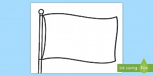 Blank Flag Template