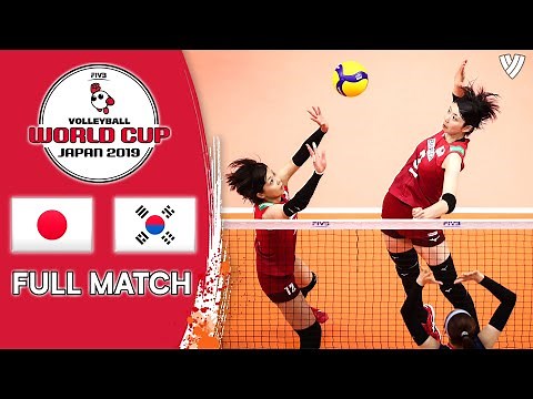 Japan 🆚 Korea - Full Match | Women’s Volleyball World Cup 2019