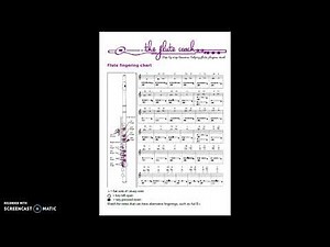 Flute Fingering Chart Guide | Learn Every Note on the Flute!