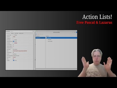 Mastering Action Lists in Free Pascal & Lazarus