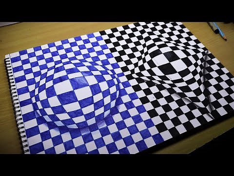 How to create optical illusion for very beginners | Step by Step tutorial |